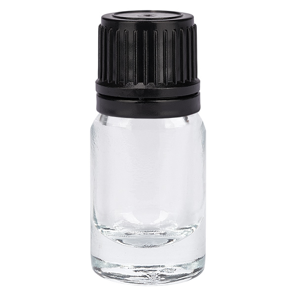 5ml pullo 11mm kierrekorkki musta väärentämisen estävä sulkeminen ClearLine UT18/5 5ml pullo 11mm kierrekorkki musta väärentämisen estävä sulkeminen ClearLine UT18/5