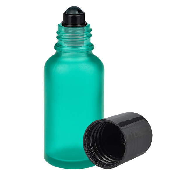 30ml Roll-On-pullo musta Vakiokorkki GreenLine UT18/30