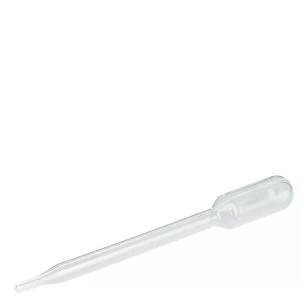 1 ml:n siirtopipetti (87x10mm) ilman asteikkoa.