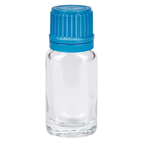 10ml pullo 11mm kierrekorkki sininen väärentämisen estävä korkki ClearLine UT18/10 10ml pullo 11mm kierrekorkki sininen väärentämisen estävä korkki ClearLine UT18/10