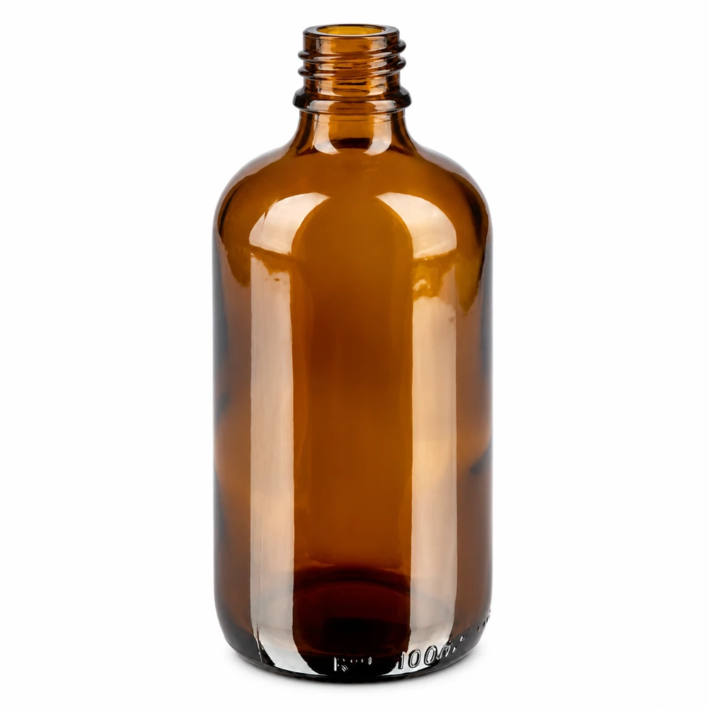 100ml pullo 11mm ruuvikorkki sininen väärentämisvarma sulkeminen BrownLine UT18/100 Ruskea laboratoriopullo 100ml 11mm kierteellä näytteiden ja kemikaalien turvalliseen säilytykseen.