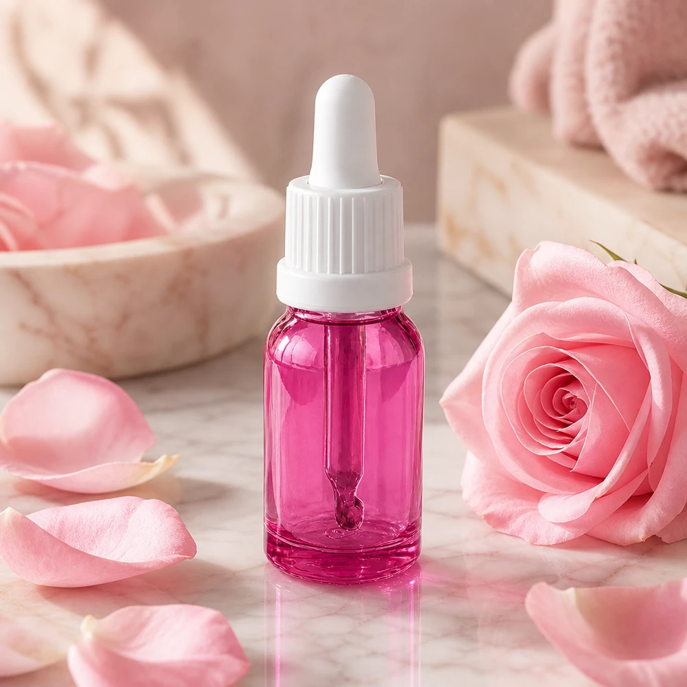10ml pipettipullo valkoinen Originality ruuvikorkki PurpleLine UT18/10 PurpleLine UT18/10 Kompakti 10 ml:n violetti tippapullo, jossa on tarkka pipetti OV PurpleLine UT18/10.