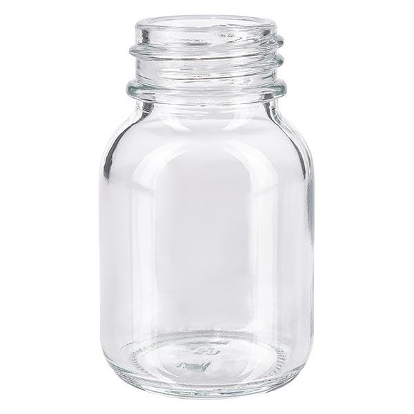 50ml leveäkaulainen pullo kirkasta lasia 50ml leveäkaulainen pullo kirkasta lasia