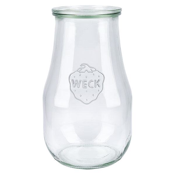 2700ml tulppaanipurkki lasikannella WECK RR100