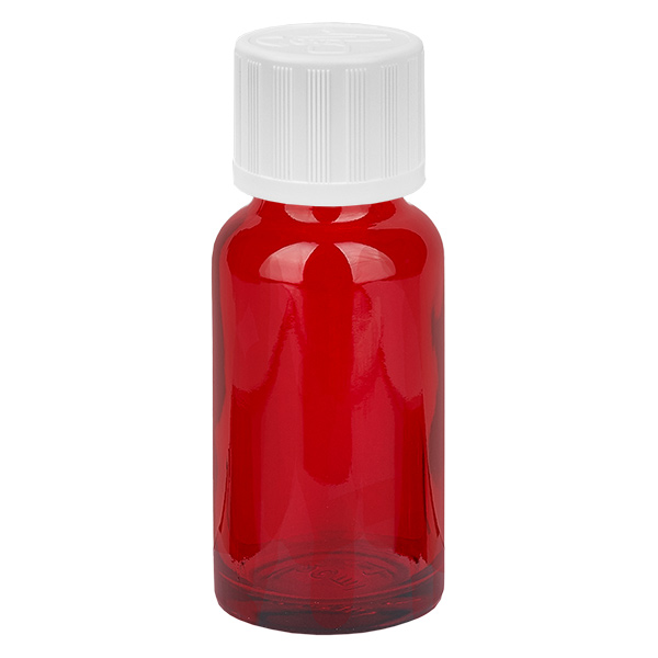 20ml pullo 11mm kierrekorkki valkoinen vakio lapsiturvallinen RedLine UT18/20 RedLine UT18/20