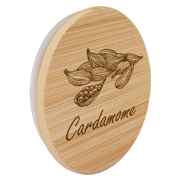 Couvercle en bois "Cardamome" for WECK RR60 Couvercle en bois "Cardamome" for WECK RR60