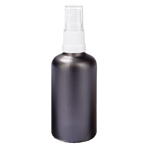 100ml suihkepullo valkoisella korkilla BlackLine UT18/100 100ml suihkepullo valkoisella korkilla BlackLine UT18/100