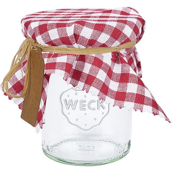 Kangas korusilppu ruudullinen bordeaux 15cm neliö.