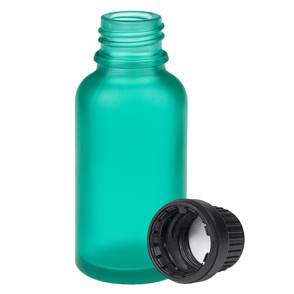 30ml pullo 11mm kierrekorkki musta väärentämisen estävä korkki GreenLine UT18/30 30ml pullo 11mm kierrekorkki musta väärentämisen estävä korkki GreenLine UT18/30