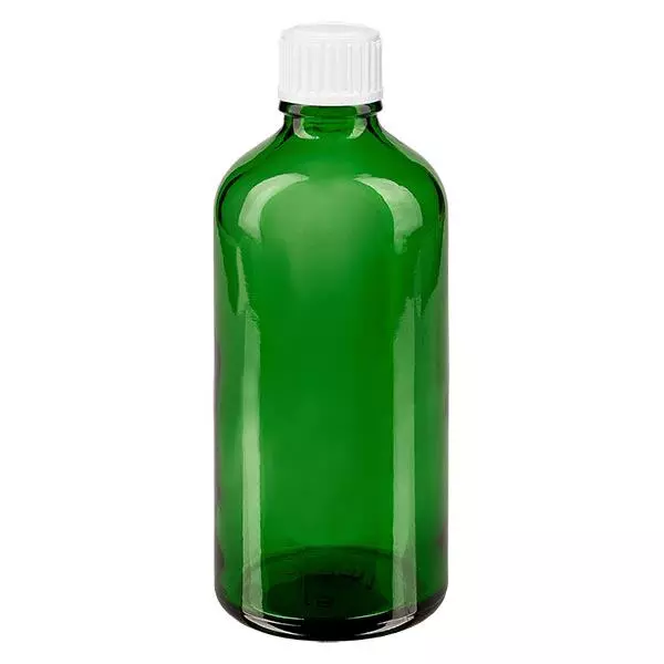 Apteekkipullo vihreä 100ml tippapullo korkki valkoinen 0.8mm standardi 0.8mm Apteekkipullo vihreä 100ml tippapullo korkki valkoinen 0.8mm standardi 0.8mm