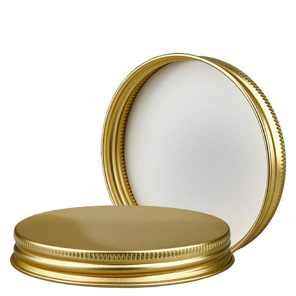 Metallinen ruuvikorkki kultainen, kierre 63mm/R3 ApoGlas