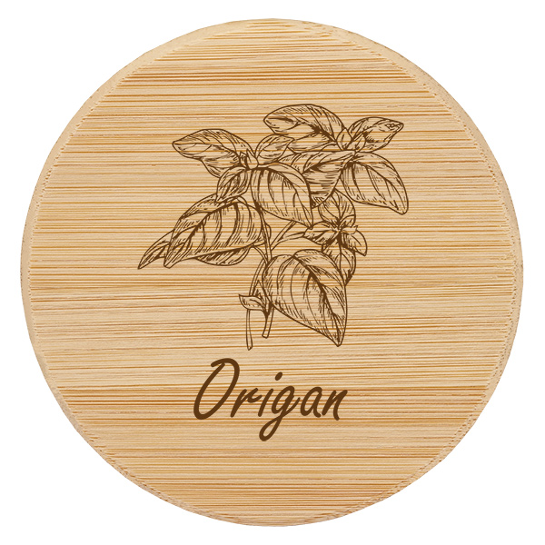 Couvercle en bois "Origan" WECK RR60:lle.