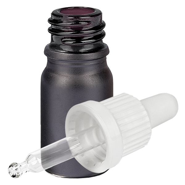 5ml pipettipullo valkoinen väärentämisen estävä korkki BlackLine UT18/5 5ml pipettipullo valkoinen väärentämisen estävä korkki BlackLine UT18/5