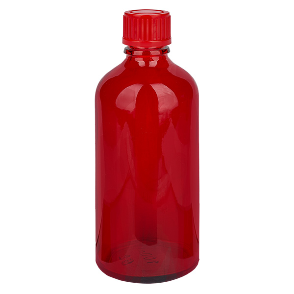 100ml pullo 11mm kierrekorkki punainen standardi RedLine UT18/100 100ml pullo 11mm kierrekorkki punainen standardi RedLine UT18/100
