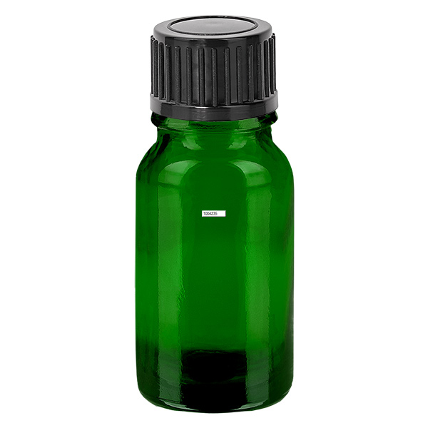 10ml pullo 11mm kierrekorkki musta Standard GreenLine UT18/10 Standard GreenLine UT18/10