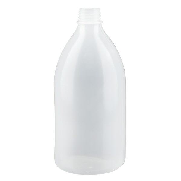 500ml laboratoriopullo kapeakaulainen ilman korkkia