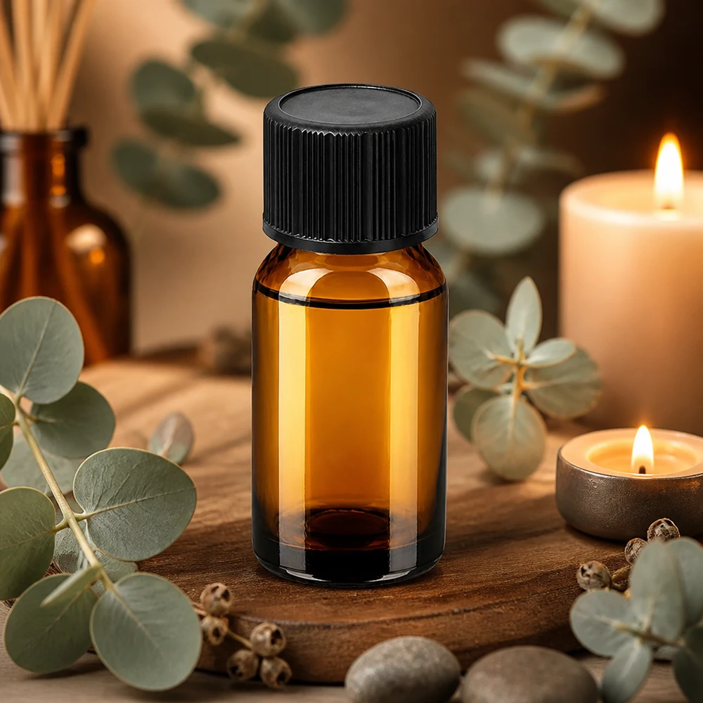 10ml tippapullo 1mm musta vakiosuljin BrownLine UT18/10 10 ml:n tippapullo meripihkalasista, jossa on musta korkki valolle herkkien aineiden turvalliseen säilytykseen.