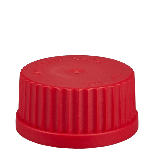 Kierrekorkki - korkki GL 45 punainen