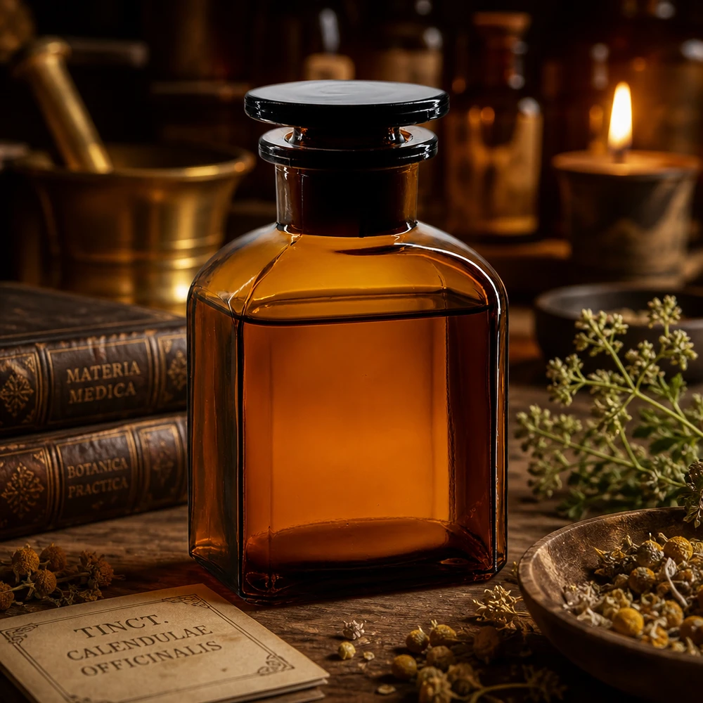 Nelikulmainen pullo 150ml ruskea leveäkaulainen lasitulppa 150 ml:n neliönmuotoinen ruskealasi-pullo, jossa on leveäkaulainen aukko ja lasitulppa, tinktuureille ja yrttiuutteille