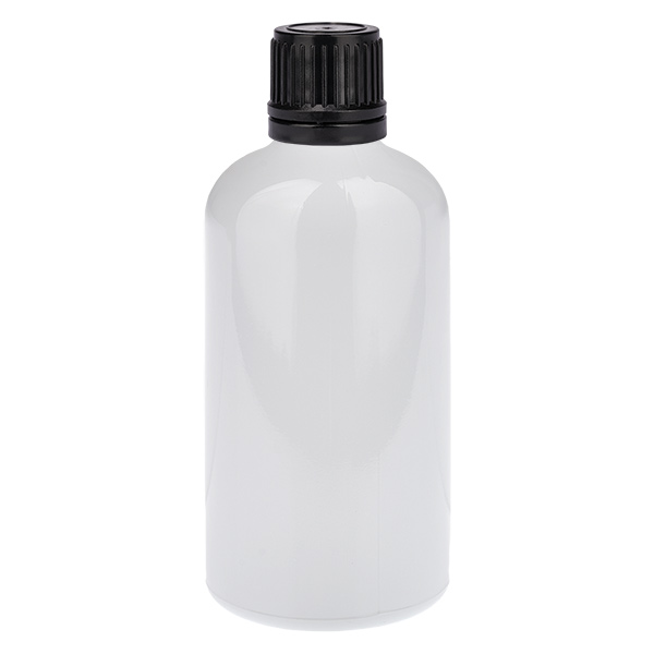 100 ml pullo 11 mm kierrekorkki musta alkuperäiskorkki WhiteLine UT18/100