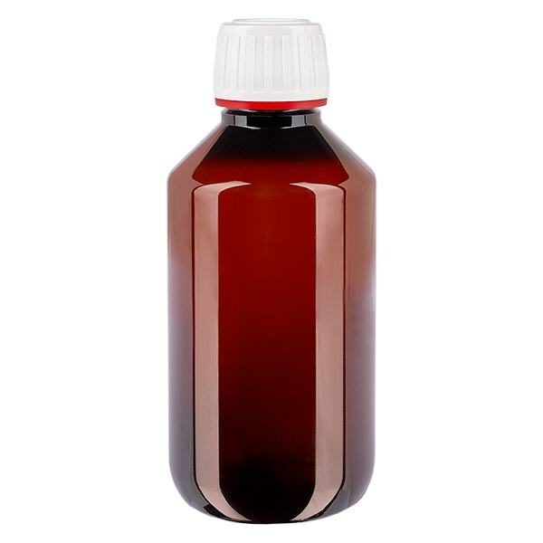 PET-pullo 200ml, jossa on valkoinen flip-top-korkki. PET-pullo 200ml, jossa on valkoinen flip-top-korkki.