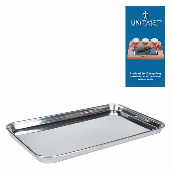 Ruostumattomasta teräksestä valmistettu kulho UNiTWIST-kuumakivisarjoihin