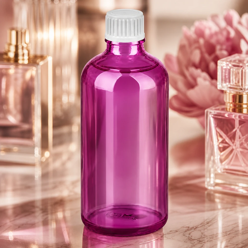100ml tippapullo 0,9mm valkoinen vakio PurpleLine UT18/100 Moderni 100ml tippapullo tyylikkäässä violetissa designissa, jossa on ammattimainen valkoinen tippakorkki.