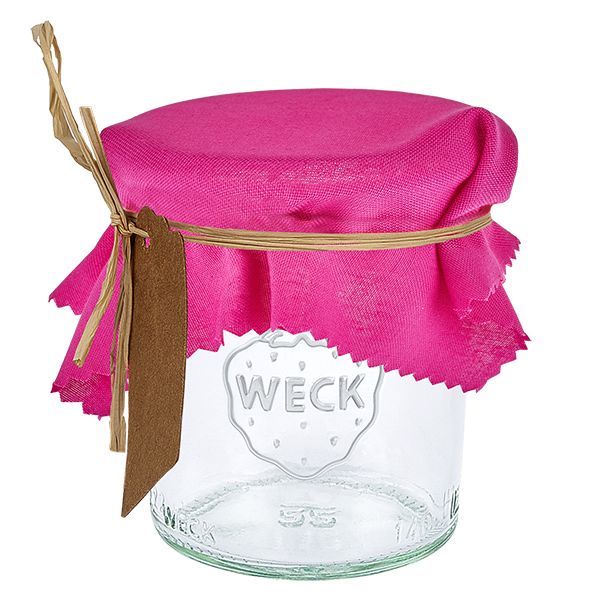 Kangas korusilppu vaaleanpunainen 12cm neliö.