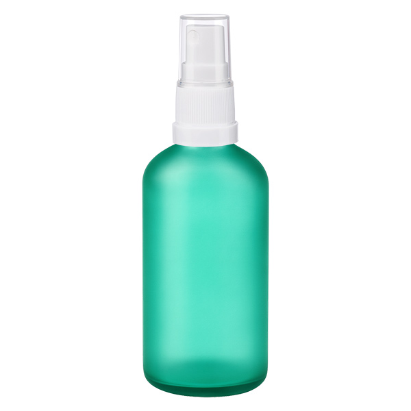 100ml suihkepullo valkoinen/läpinäkyvä vakiokorkki GreenLine UT18/100 100ml suihkepullo valkoinen/läpinäkyvä vakiokorkki GreenLine UT18/100