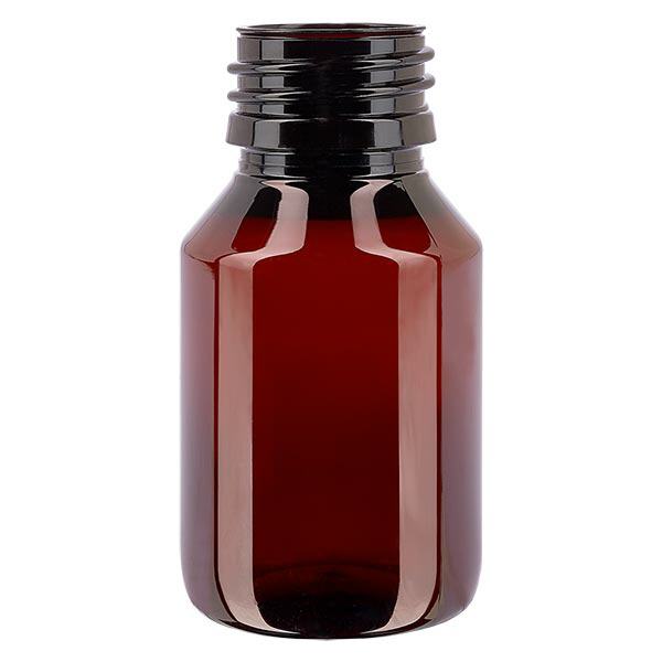 PET-pullo 50ml PP28 ilman korkkia PET-pullo 50ml PP28 ilman korkkia