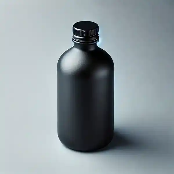 Tropferflasche schwarzglas