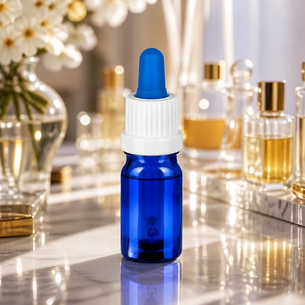5ml pipettipullo valkoinen/sininen sulkeminen väärentämisen estävällä sulkimella BlueLine UT18/5 BlueLine UT18/5 Laadukas 5 ml:n pipettipullo sinisestä borosilikaattilasista, jossa on valkoinen OV-korkki laboratoriosovelluksiin.