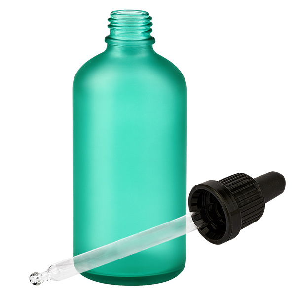 100ml pipettipullo musta väärentämisen estävä sulkeminen GreenLine UT18/100 100ml pipettipullo musta väärentämisen estävä sulkeminen GreenLine UT18/100