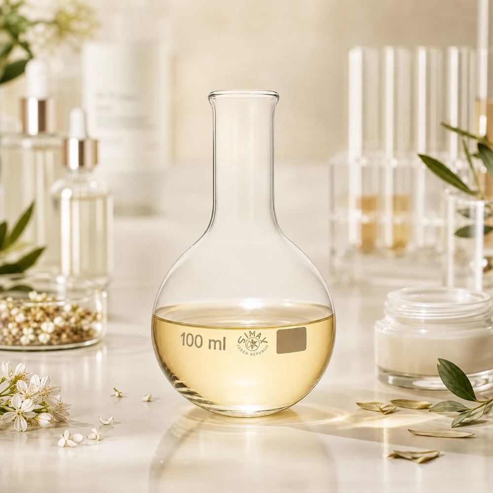 Seisova pullo 100ml kapea kaula Tarkka pyöreäpohjainen pullo 100ml, jossa on kapea kaula ammattimaisiin laboratoriokokeisiin ja kemiallisiin synteeseihin.