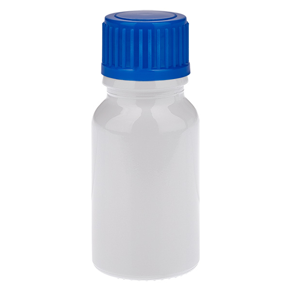 10 ml pullo, 11 mm kierrekorkki, sininen, vakio WhiteLine UT18/10 10 ml pullo, 11 mm kierrekorkki, sininen, vakio WhiteLine UT18/10