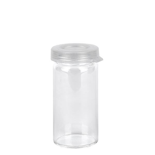 Tablet/roll rim-purkki 5ml kirkas, jossa on napsautettava kansi.