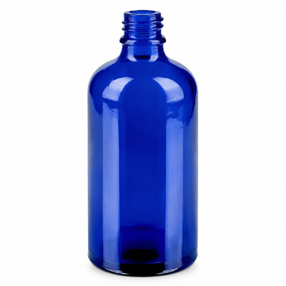100ml suihkepullo musta musta/läpinäkyvä vakiokorkki BlueLine UT18/100