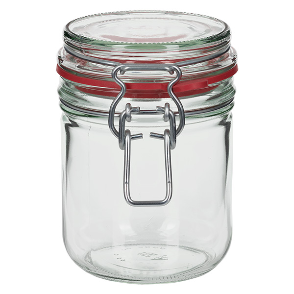 400ml säilytyspurkki kumirenkaalla ja kääntyvällä kannella UNiTWIST.