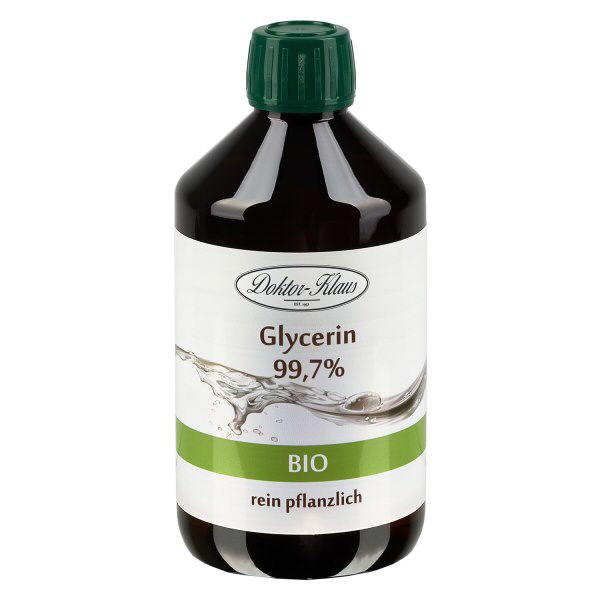 Orgaaninen glyseriini (99,7 %) 500 ml Doktor-Klaus