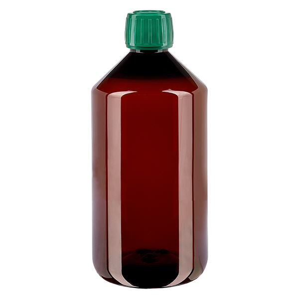 PET-pullo 750ml, jossa on vihreä korkki, joka on varustettu väärentämisen varalta. PET-pullo 750ml, jossa on vihreä korkki, joka on varustettu väärentämisen varalta.