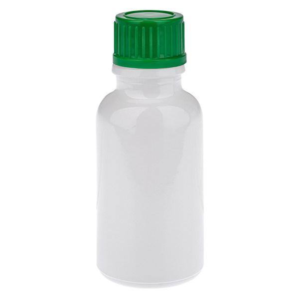 20 ml pullo, 11 mm kierrekorkki, vihreä, vakiomalli WhiteLine UT18/20 20 ml pullo, 11 mm kierrekorkki, vihreä, vakiomalli WhiteLine UT18/20