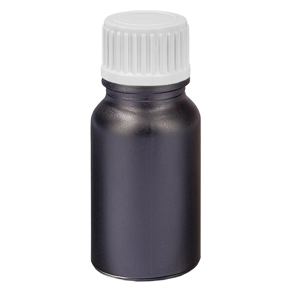 10ml tippapullo 0,9mm valkoinen vakiokorkki BlackLine UT18/10 10ml tippapullo 0,9mm valkoinen vakiokorkki BlackLine UT18/10