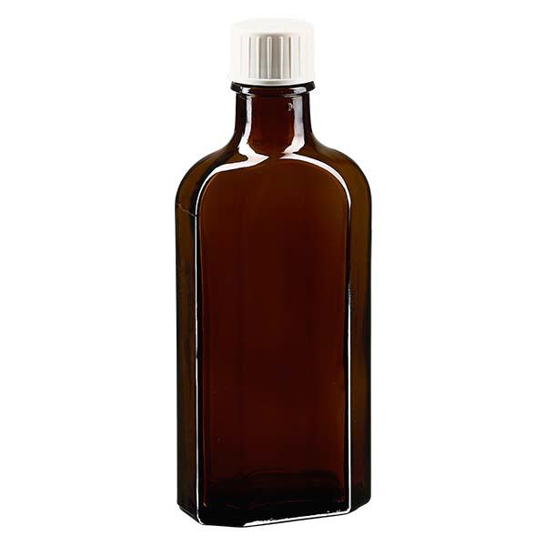 125 ml Meplatin ruskea ruuvikorkki, jossa on kaaderengas. 125 ml Meplatin ruskea ruuvikorkki, jossa on kaaderengas.