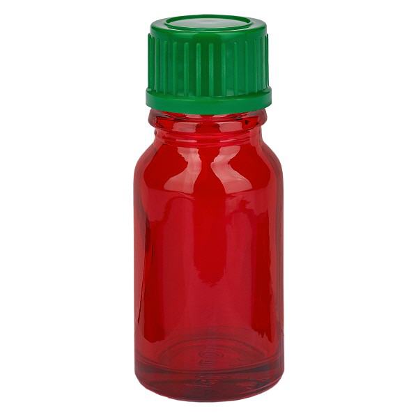 10ml pullo 11mm kierrekorkki vihreä Standard RedLine UT18/10