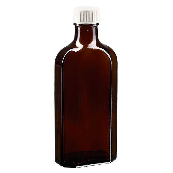 150 ml Meplatin ruskea kierrekorkki, jossa on PE-vaahtomuovi-insertti. 150 ml Meplatin ruskea kierrekorkki, jossa on PE-vaahtomuovi-insertti.