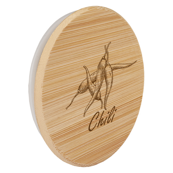 Puupäällyste "Chili" pour WECK RR60 pour Couvercle en bois "Chili" pour WECK RR60 Puupäällyste "Chili" pour WECK RR60 pour Couvercle en bois "Chili" pour WECK RR60