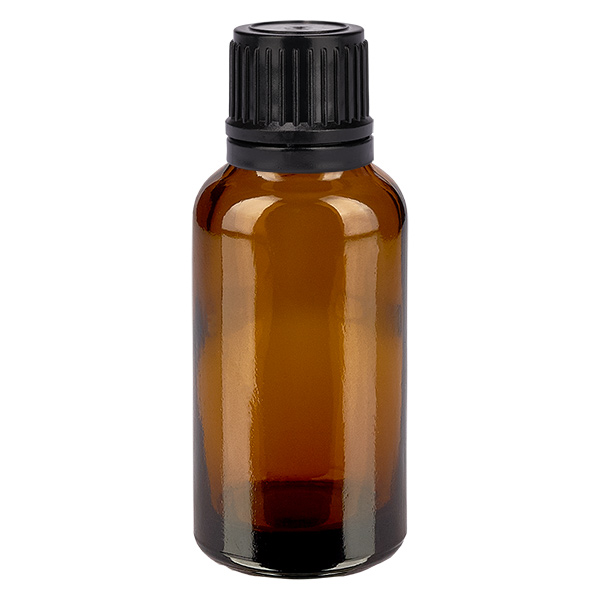 30ml pullo 11mm ruuvikorkki musta väärentämisen varmentava korkki BrownLine UT18/30