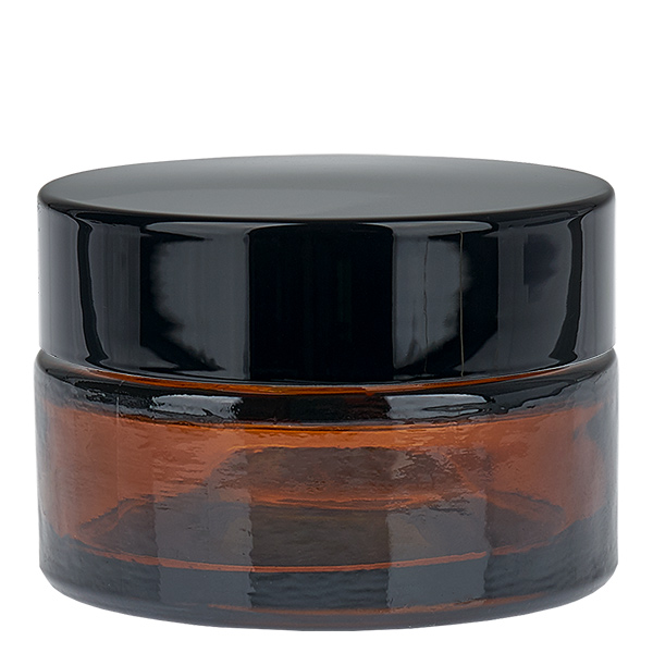 Lasipurkki 20ml ruskea UNiTWIST-sisäkannella varustettuna Lasipurkki 20ml ruskea UNiTWIST-sisäkannella varustettuna