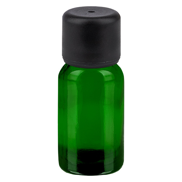 10ml pullo 6mm kierrekorkki musta Standard GreenLine UT18/10 Standard GreenLine UT18/10