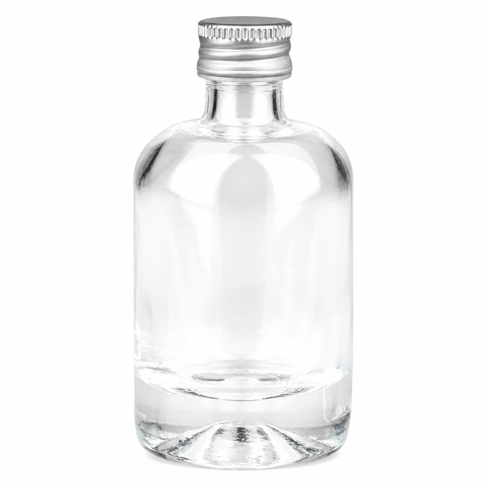 40ml Glasflasche "Sara" mit Schraubverschluss silber UNiTWIS 40ml Glasflasche "Sara" mit Schraubverschluss silber UNiTWIS